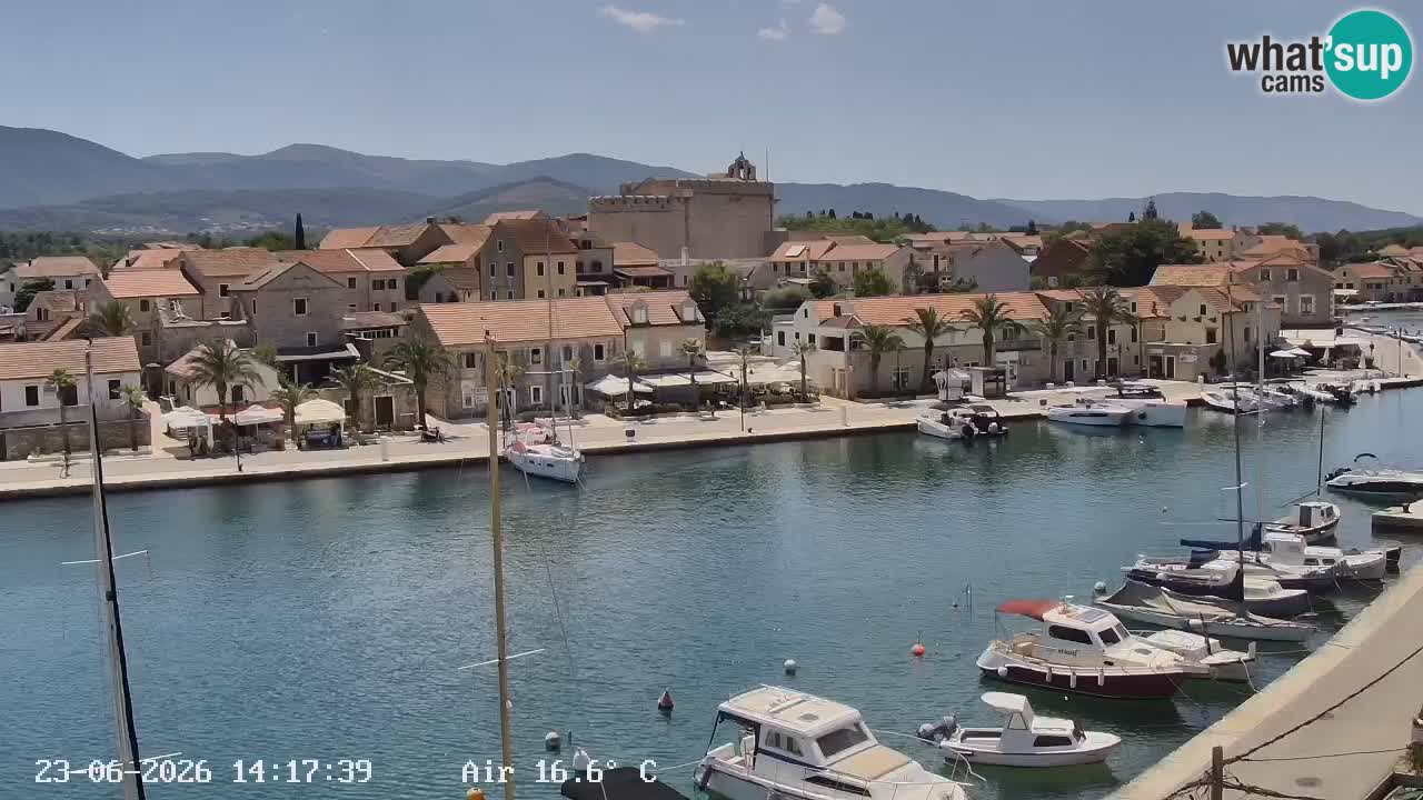 Web kamera Hvar Vrboska marina | otok Hvar | Dalmacija