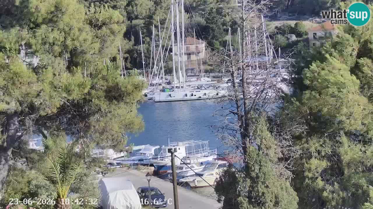 Webcam Hvar Vrboska marina | Dalmazia