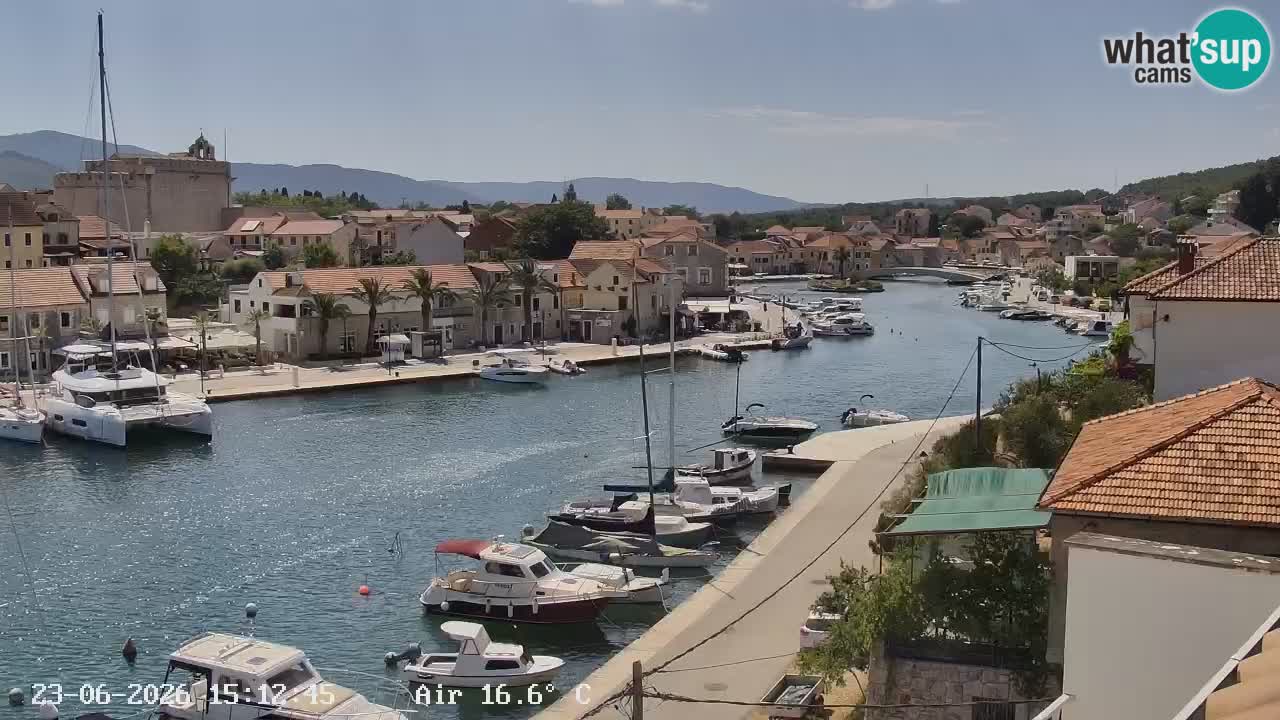 Webcam Vrboska marina | Hvar Insel | Dalmatien
