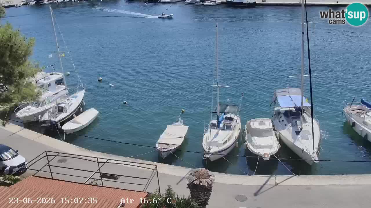 Webcam Vrboska marina | Hvar Insel | Dalmatien