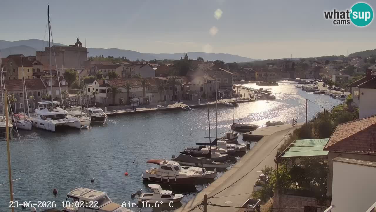 Webcam Vrboska marina | Hvar Insel | Dalmatien
