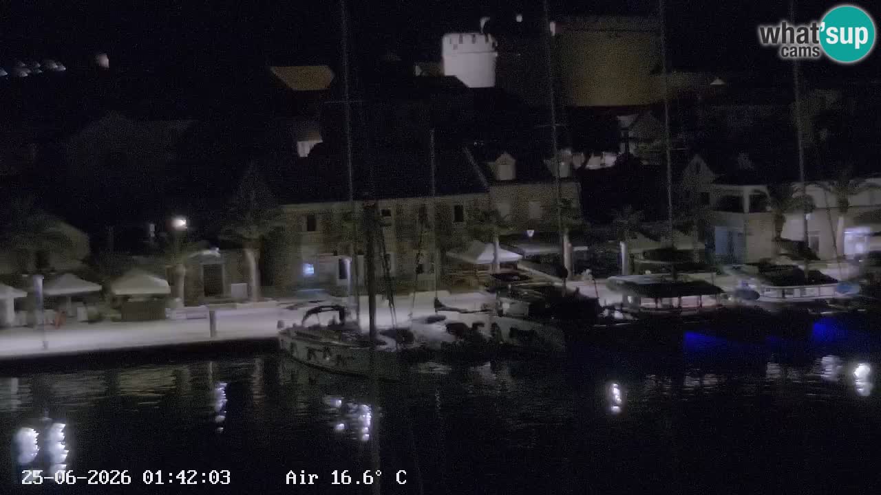 Webcam Hvar Vrboska marina | Dalmazia