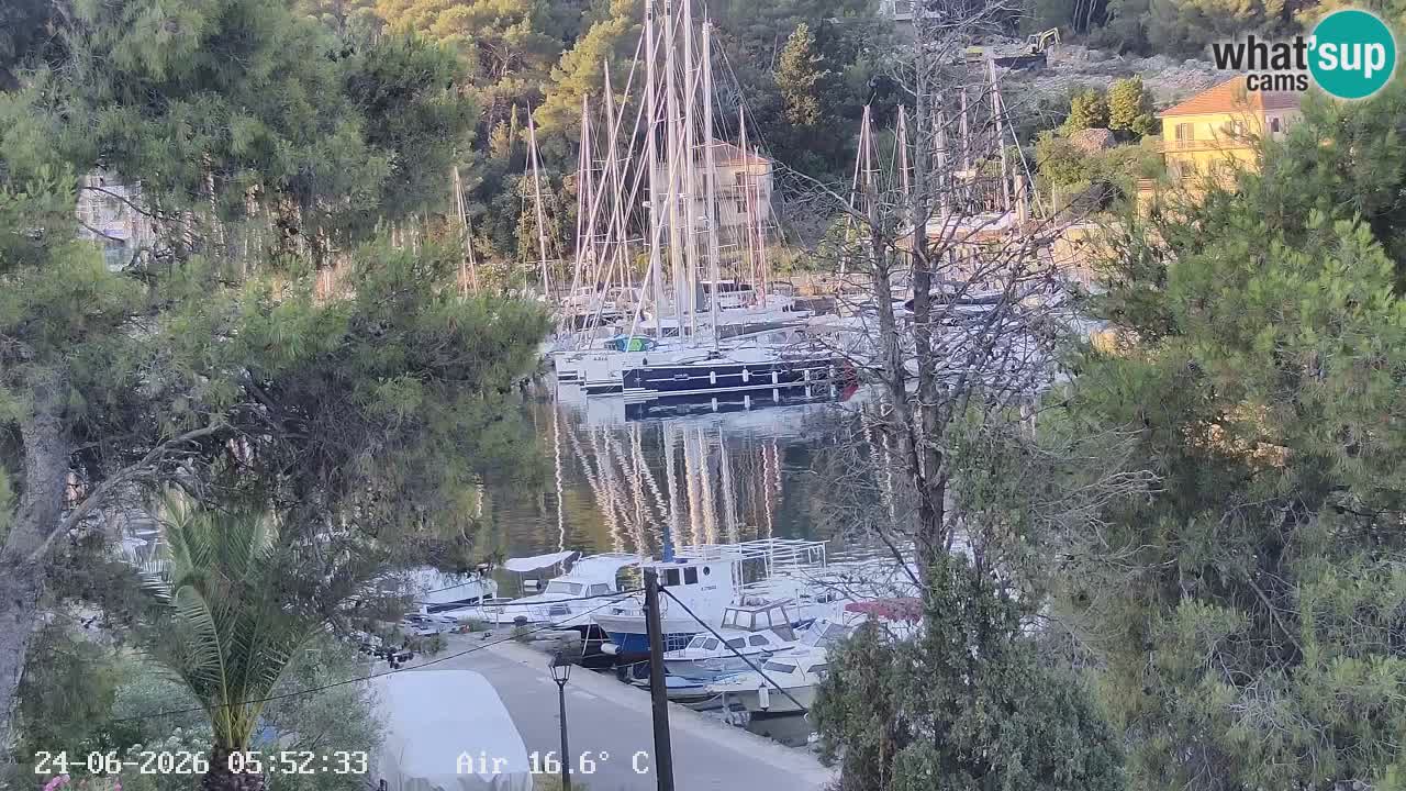 Webcam Hvar Vrboska marina | Dalmazia