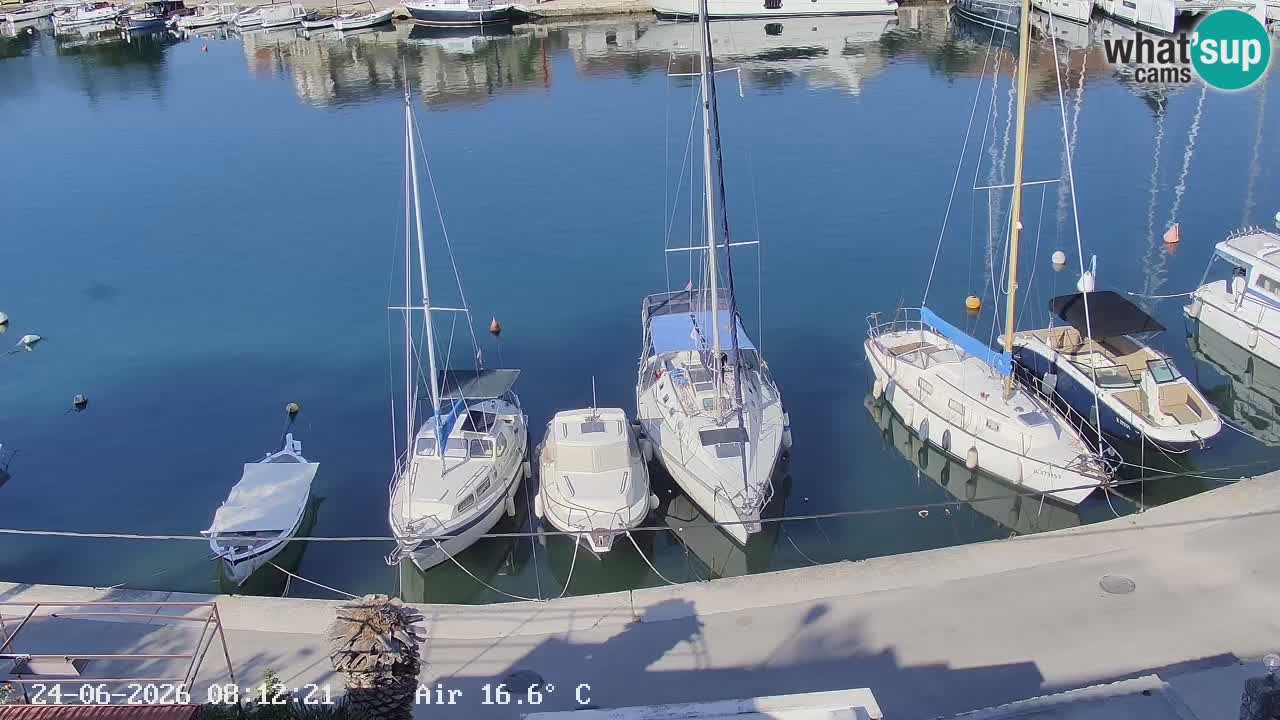 Livecam Hvar Vrboska marina | Île de Hvar | Dalmatia