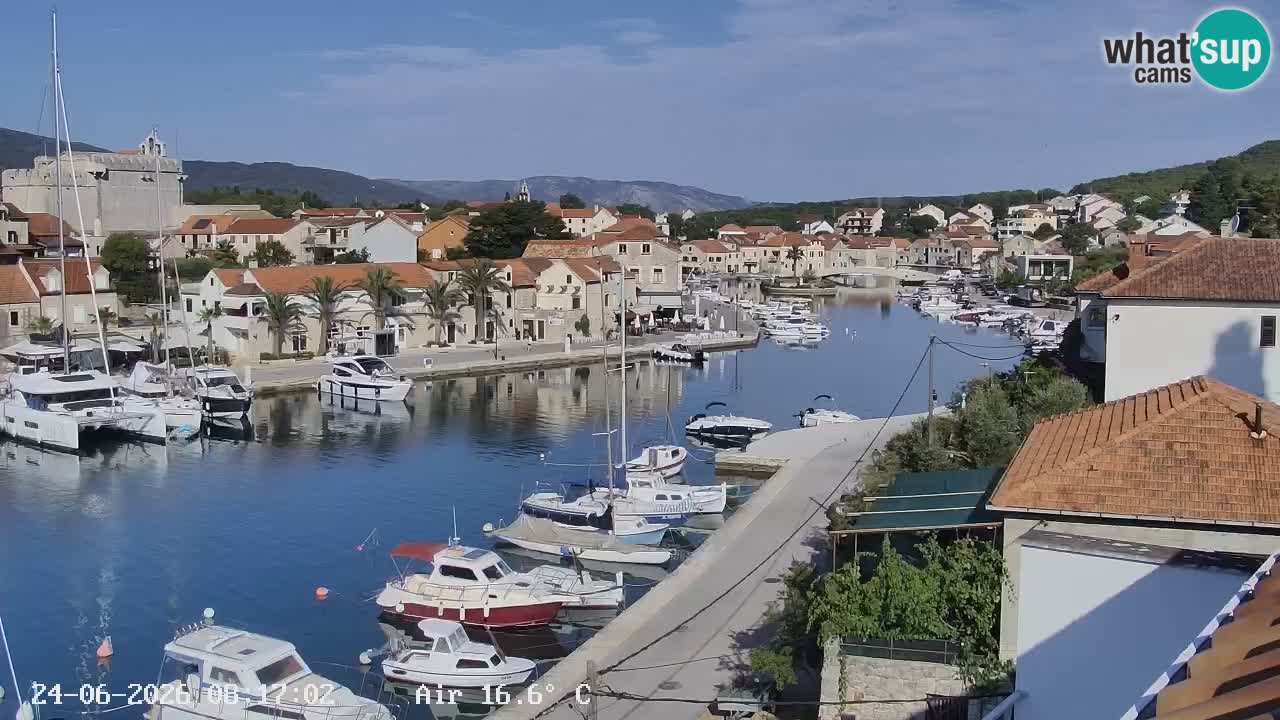 Livecam Vrboska marina | Hvar island | Dalmatia