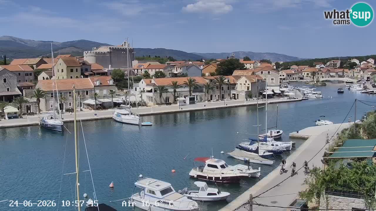 Webcam Hvar Vrboska marina | Dalmazia