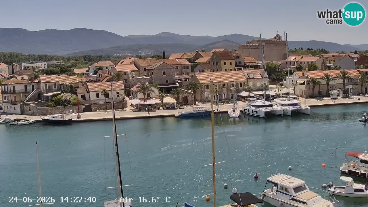 Web kamera Hvar Vrboska marina | otok Hvar | Dalmacija