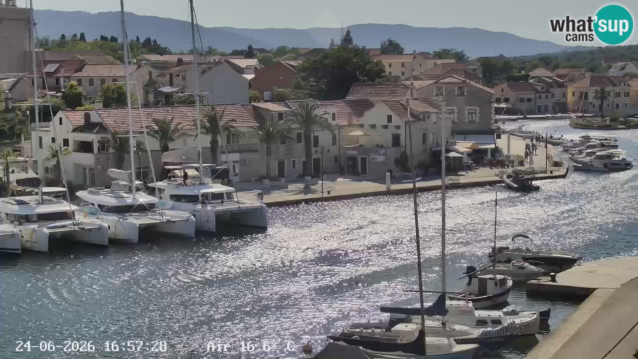 Webcam Vrboska marina | Hvar Insel | Dalmatien