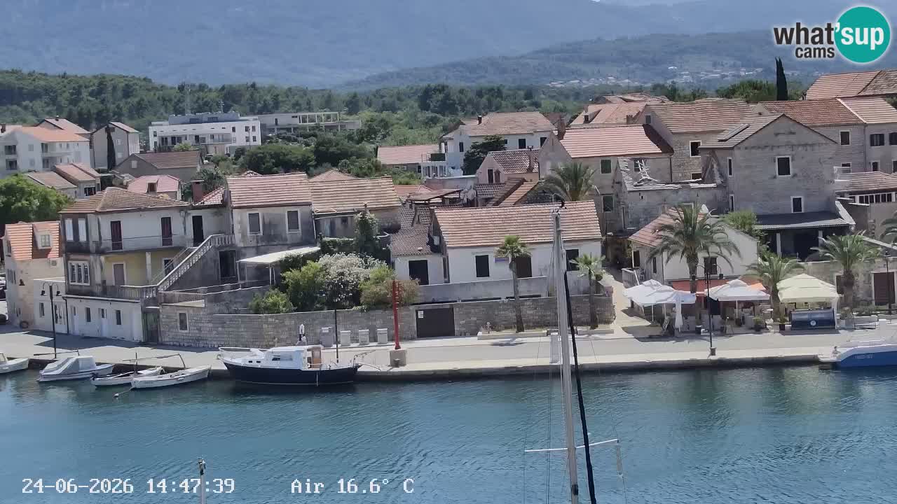Web kamera Hvar Vrboska marina | otok Hvar | Dalmacija