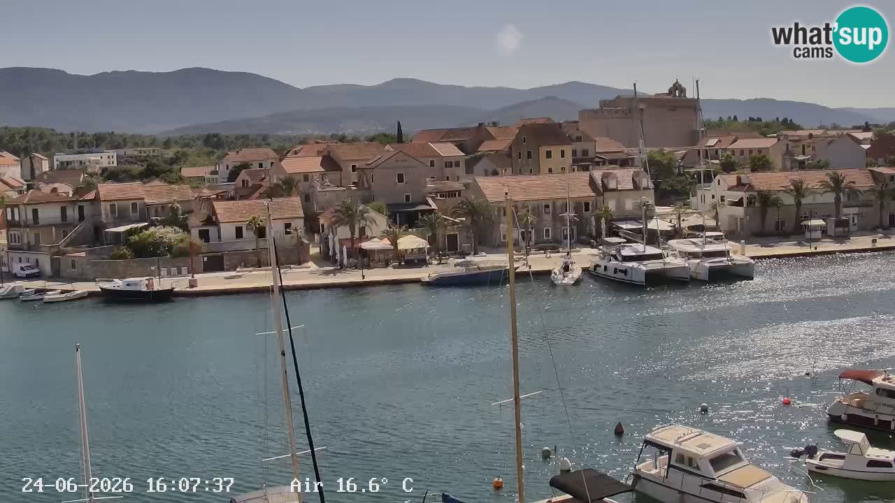 Webcam Vrboska marina | Hvar Insel | Dalmatien
