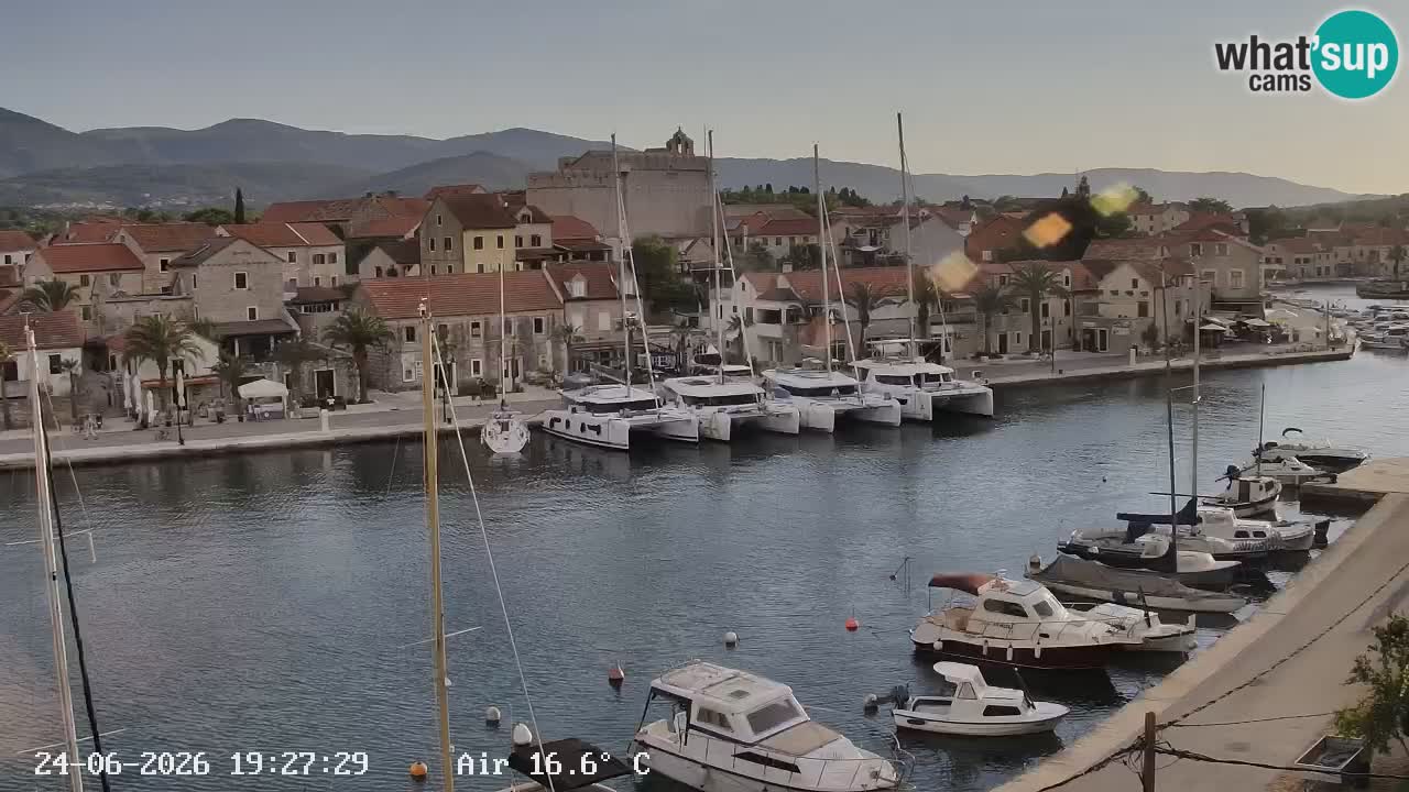 Web kamera Hvar Vrboska marina | otok Hvar | Dalmacija