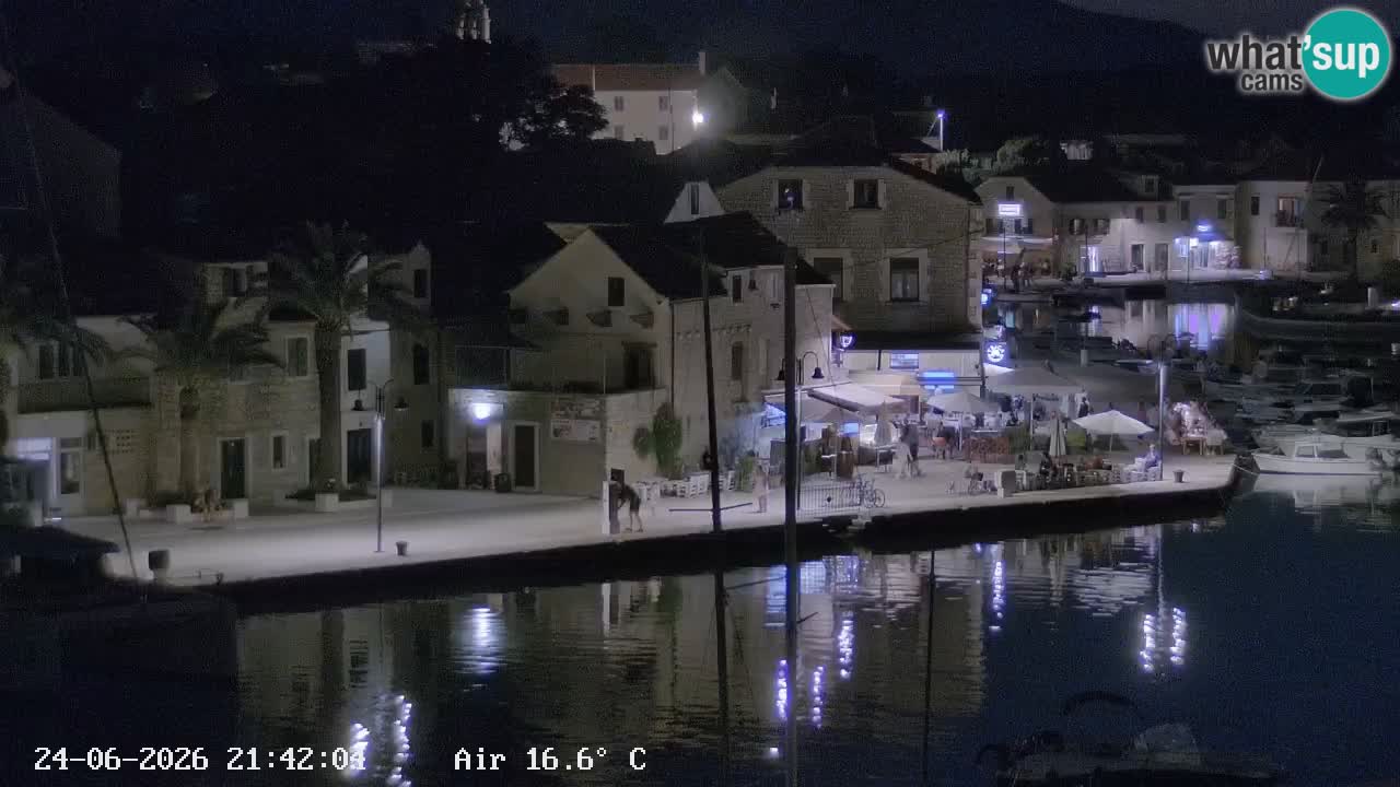 Livecam Vrboska marina | Hvar island | Dalmatia