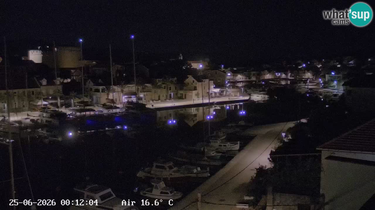 Livecam Vrboska marina | Hvar island | Dalmatia
