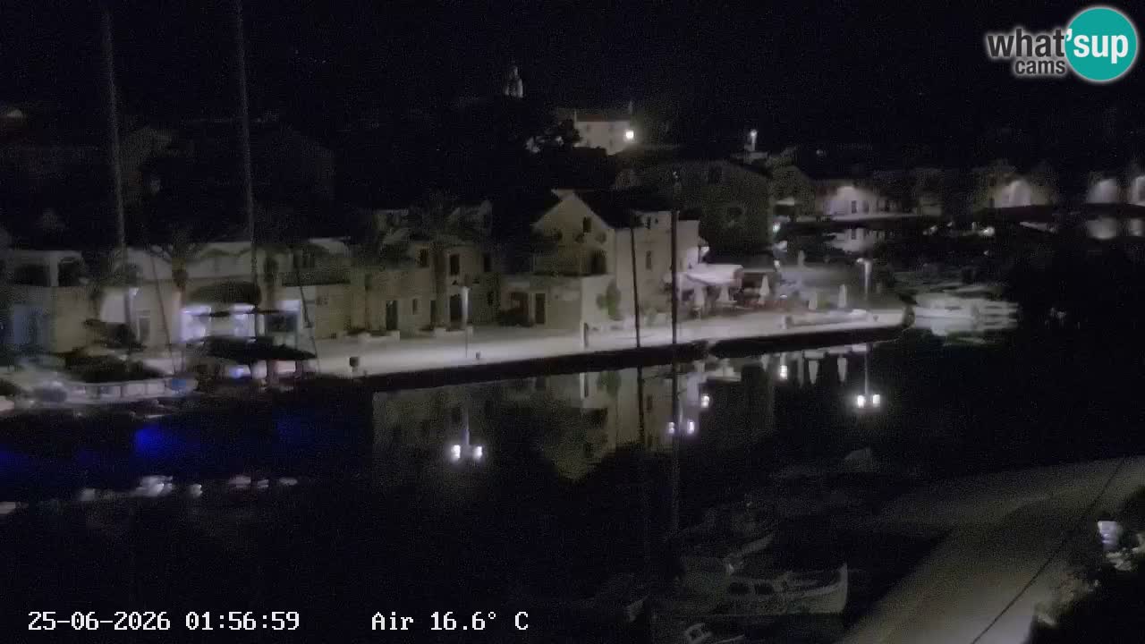 Livecam Vrboska marina | Hvar island | Dalmatia