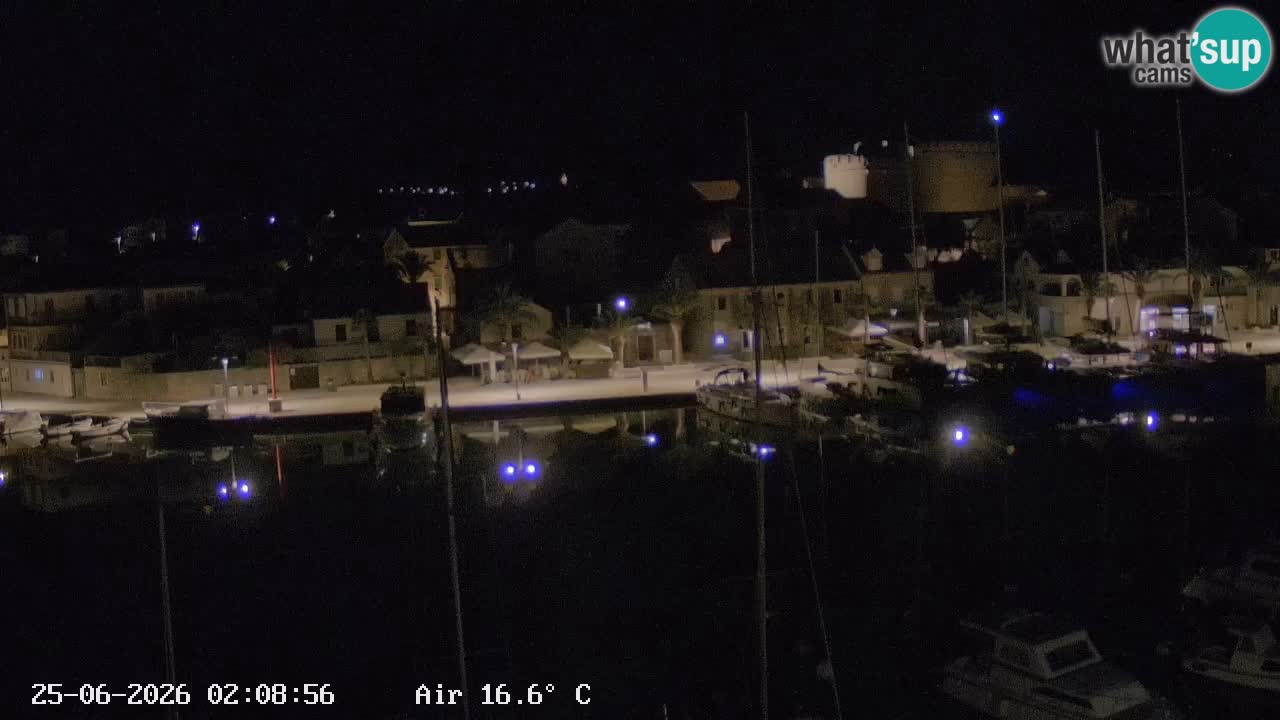Livecam Vrboska marina | Hvar island | Dalmatia