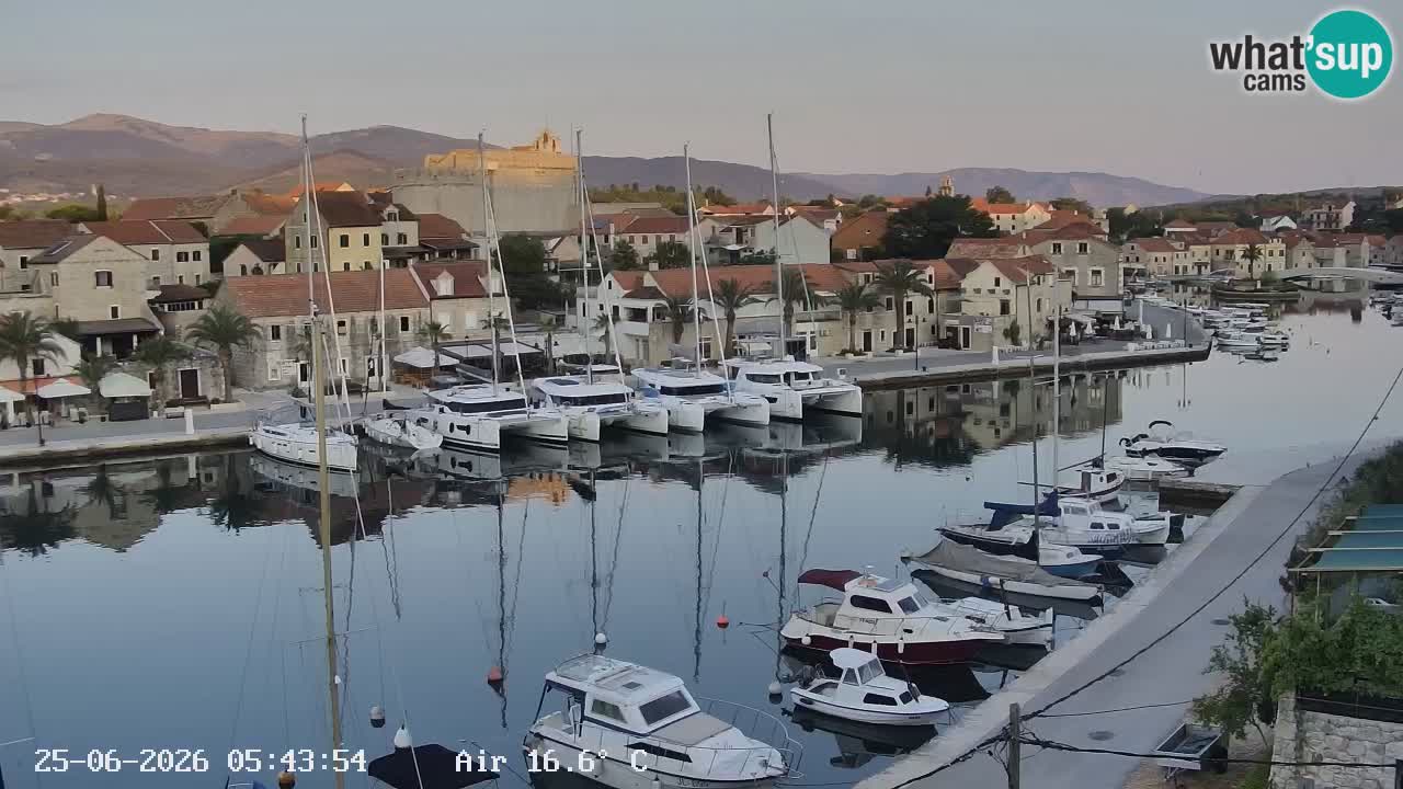 Webcam Hvar Vrboska marina | Dalmazia