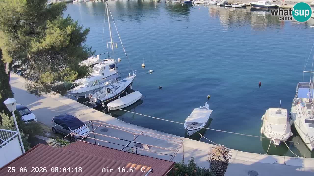 Webcam Hvar Vrboska marina | Dalmazia