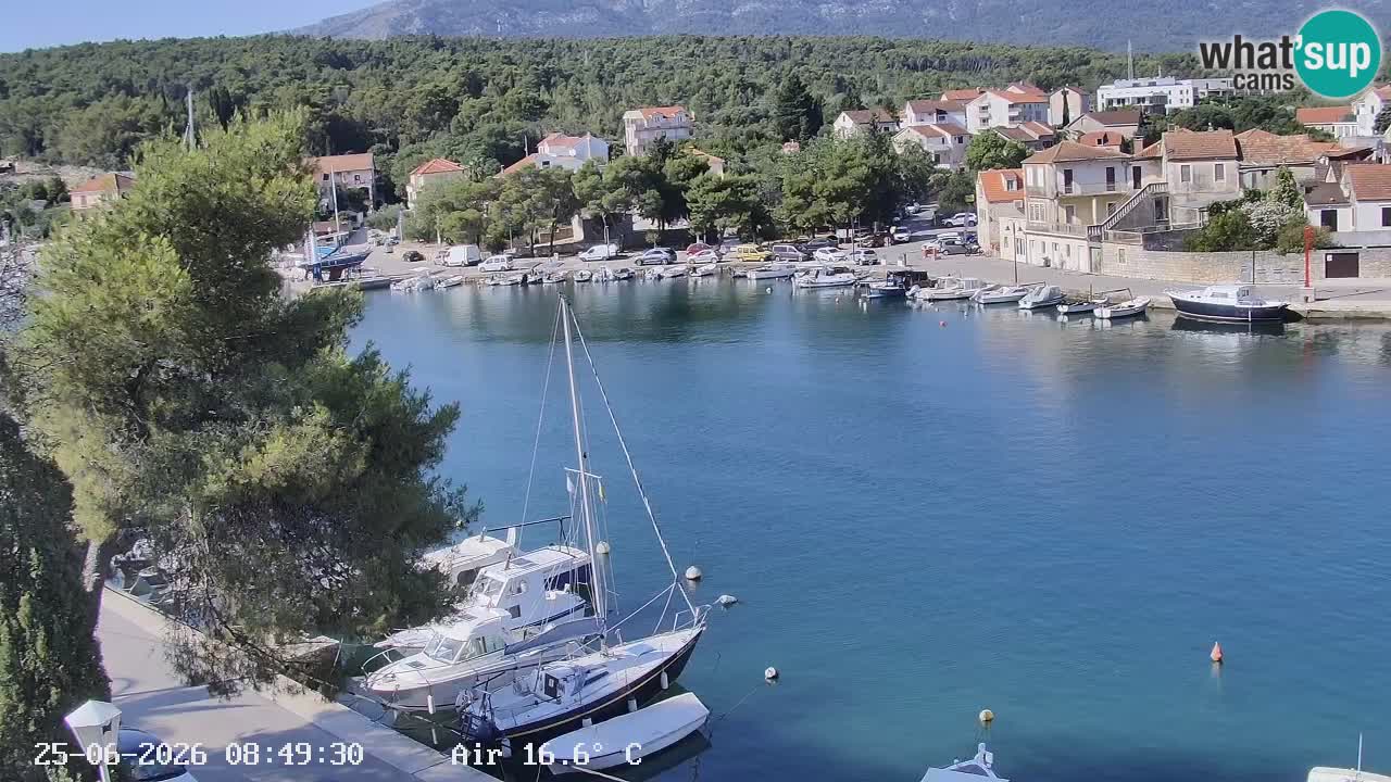 Web kamera Hvar Vrboska marina | otok Hvar | Dalmacija