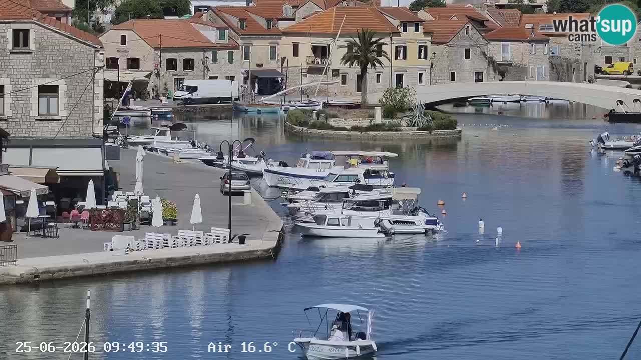 Web kamera Hvar Vrboska marina | otok Hvar | Dalmacija