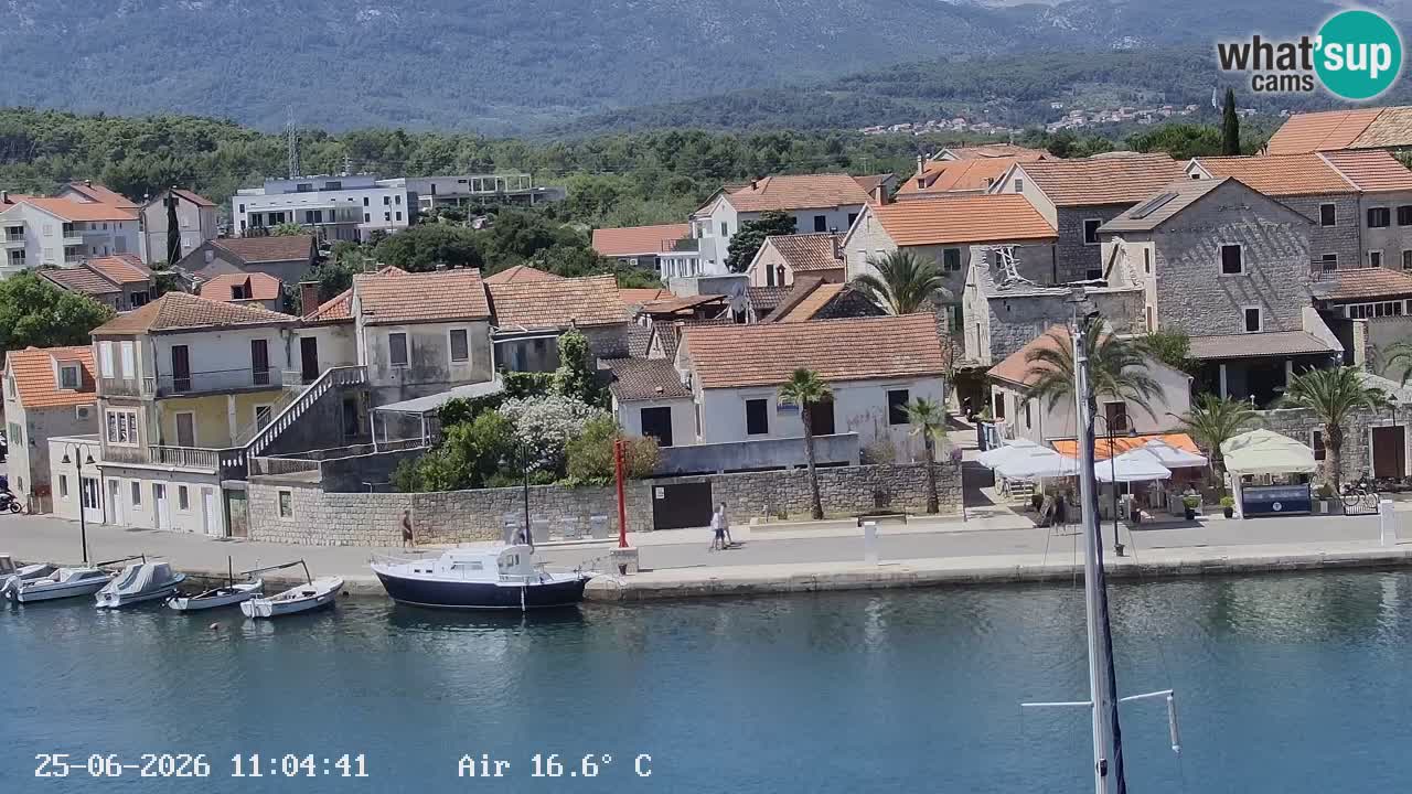 Web kamera Hvar Vrboska marina | otok Hvar | Dalmacija