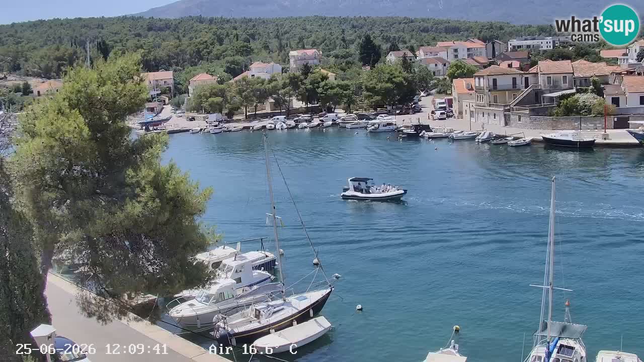 Web kamera Hvar Vrboska marina | otok Hvar | Dalmacija