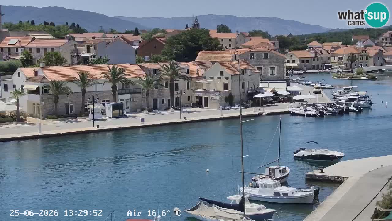 Web kamera Hvar Vrboska marina | otok Hvar | Dalmacija
