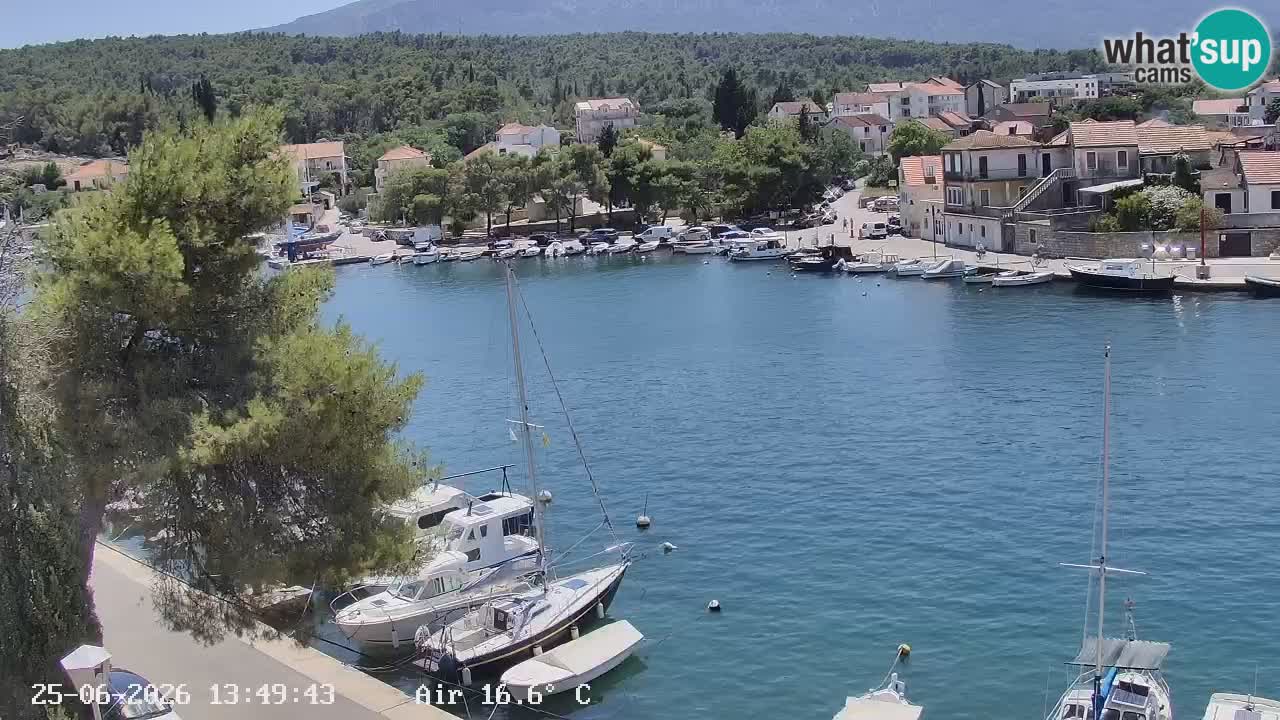 Webcam Vrboska marina | Hvar Insel | Dalmatien