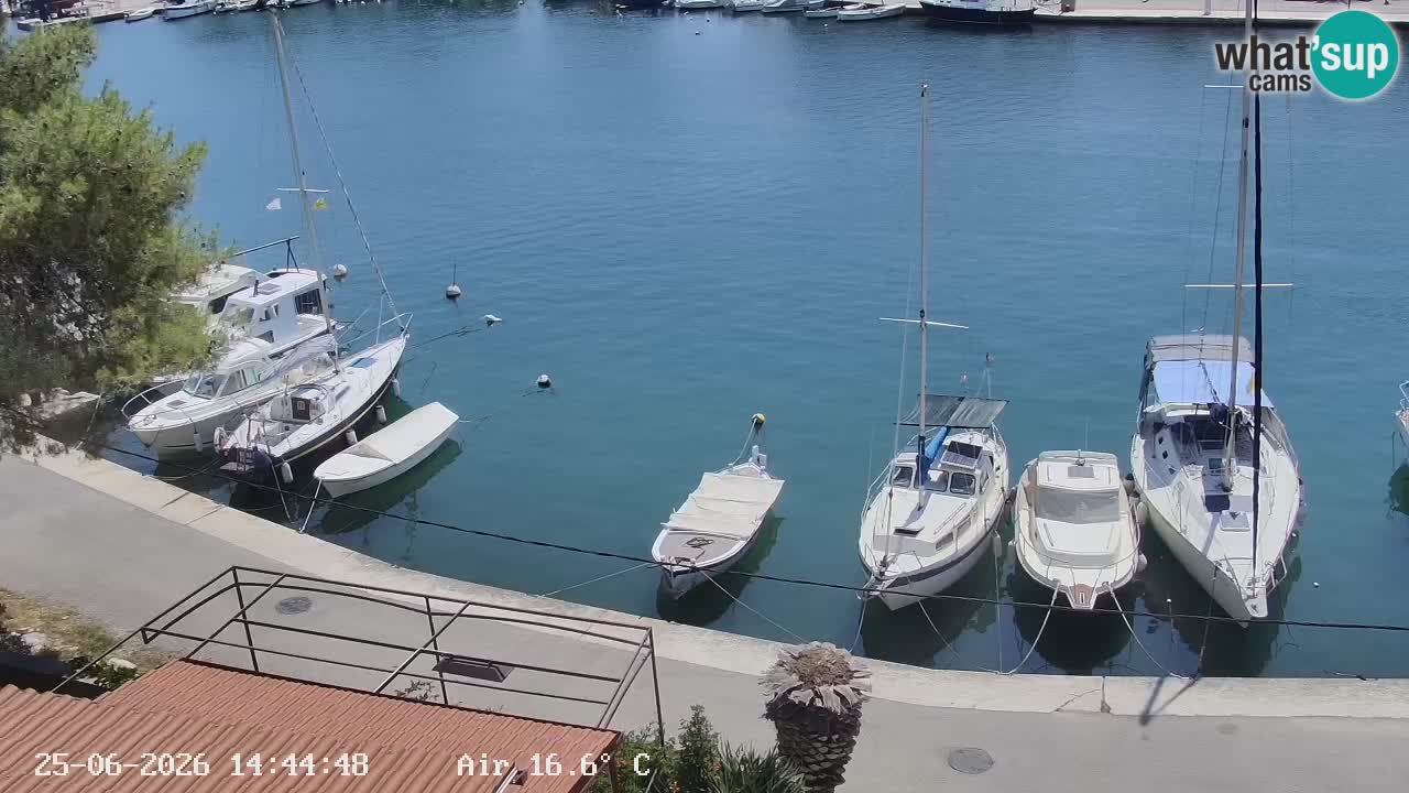 Webcam Hvar Vrboska marina | Dalmazia