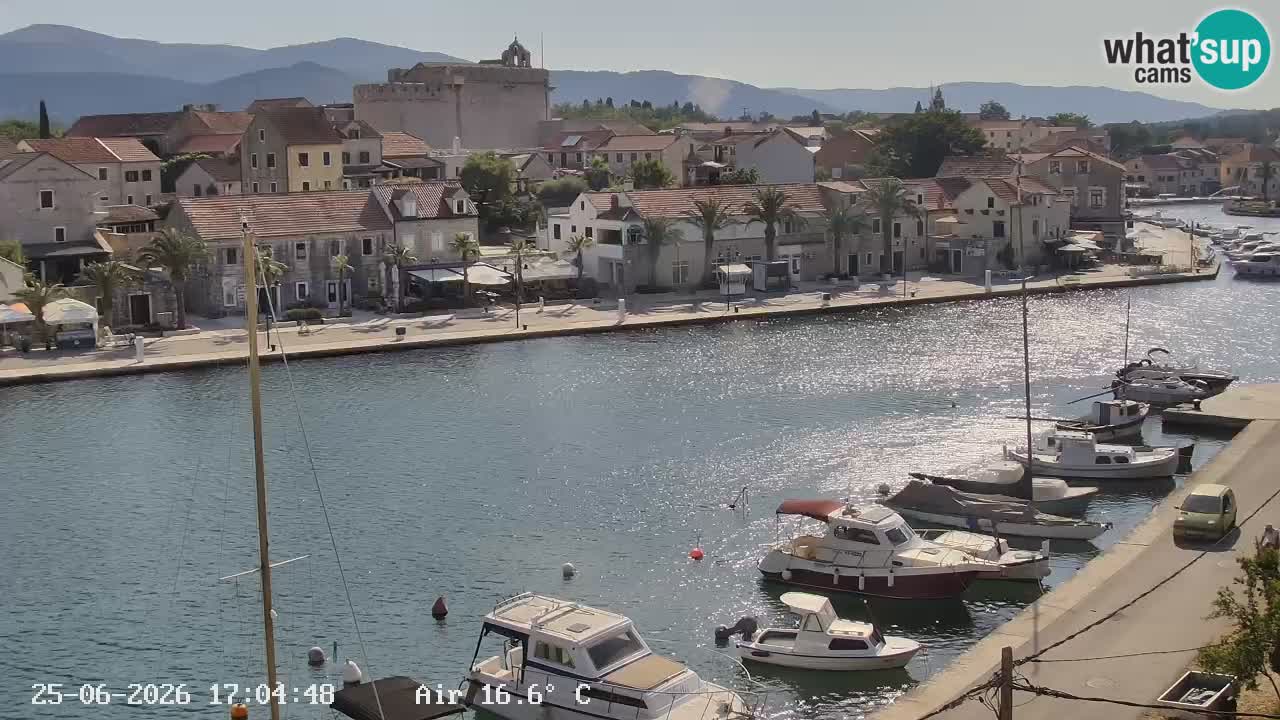 Webcam Vrboska marina | Hvar Insel | Dalmatien