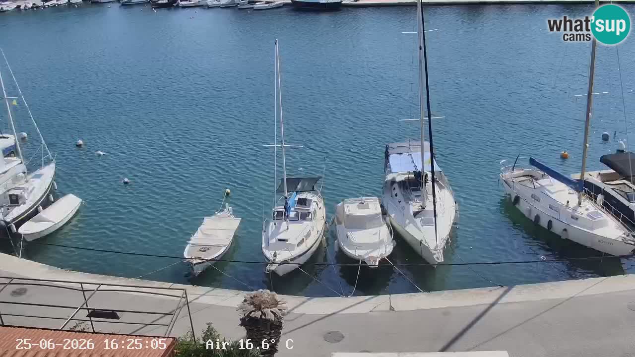 Webcam Hvar Vrboska marina | Dalmazia