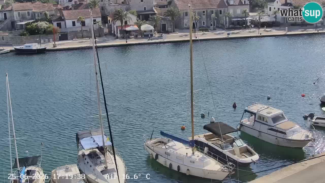 Webcam Vrboska marina | Hvar Insel | Dalmatien