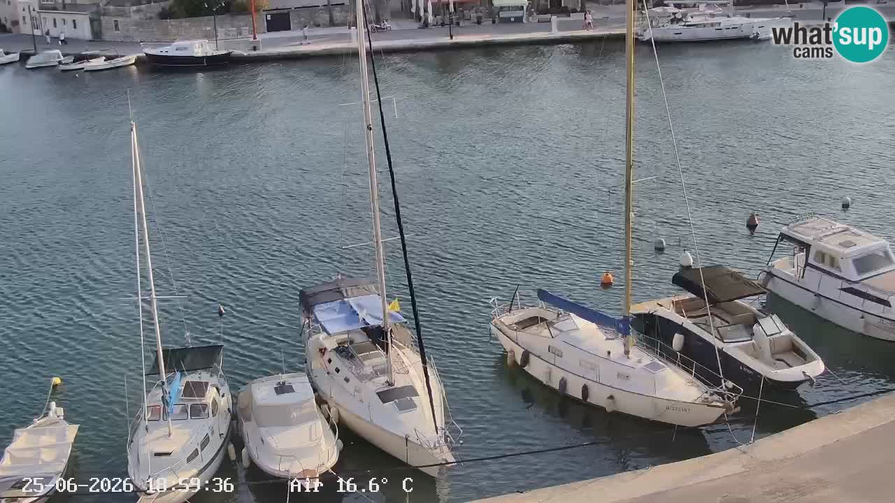 Livecam Hvar Vrboska marina | Île de Hvar | Dalmatia