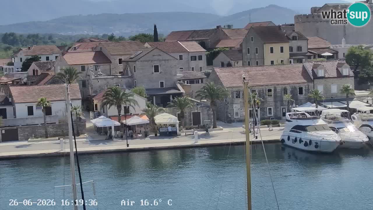Webcam Hvar Vrboska marina | Dalmazia