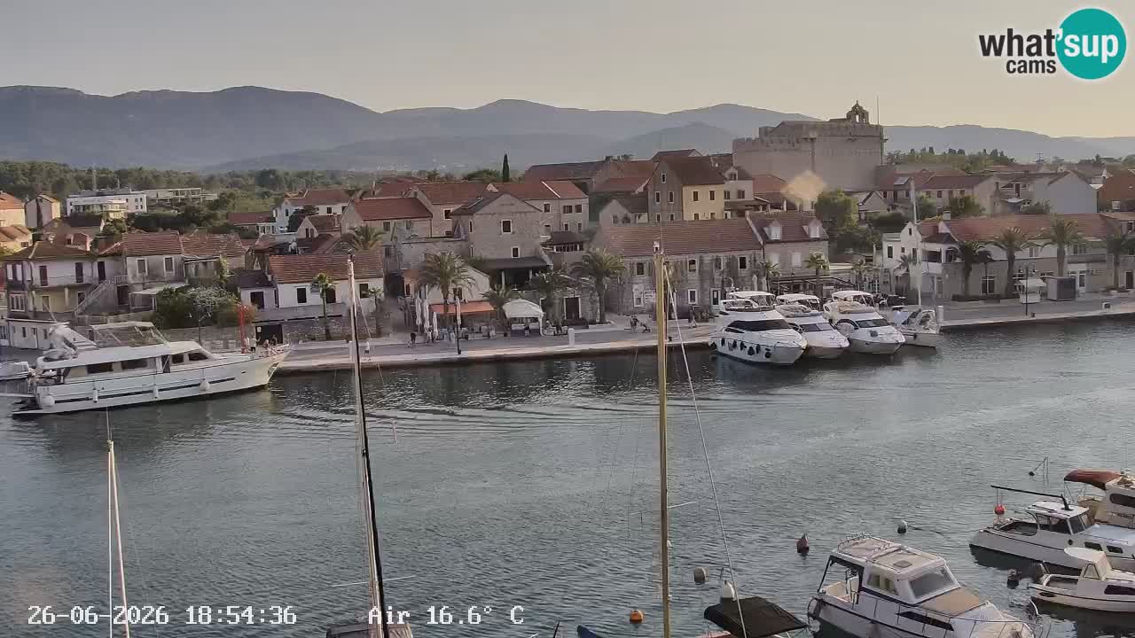 Livecam Vrboska marina | Hvar island | Dalmatia