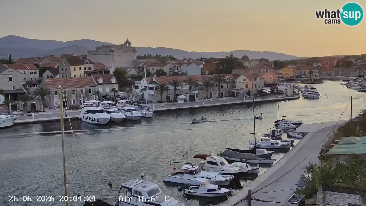 Livecam Vrboska marina | Hvar island | Dalmatia