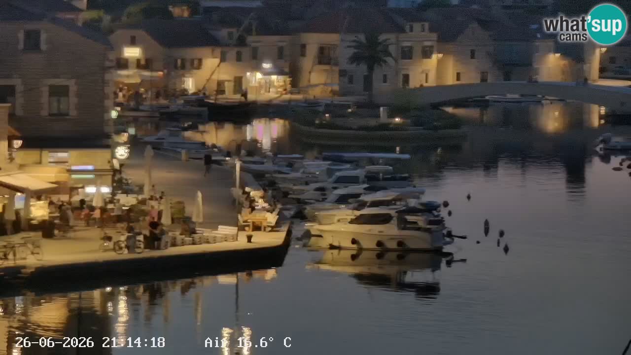 Livecam Vrboska marina | Hvar island | Dalmatia
