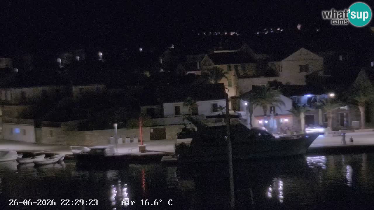 Livecam Vrboska marina | Hvar island | Dalmatia