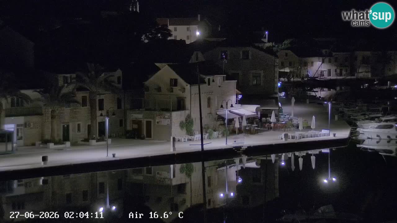 Webcam Vrboska marina | Hvar Insel | Dalmatien