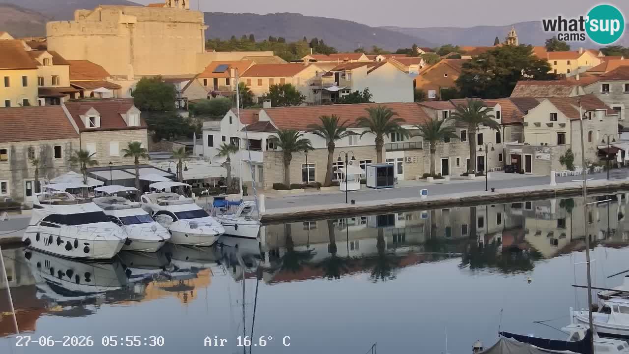 Webcam Vrboska marina | Hvar Insel | Dalmatien