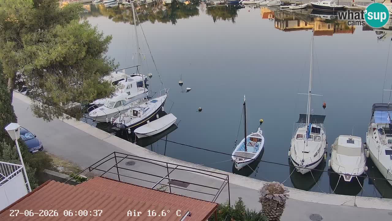 Livecam Hvar Vrboska marina | Île de Hvar | Dalmatia