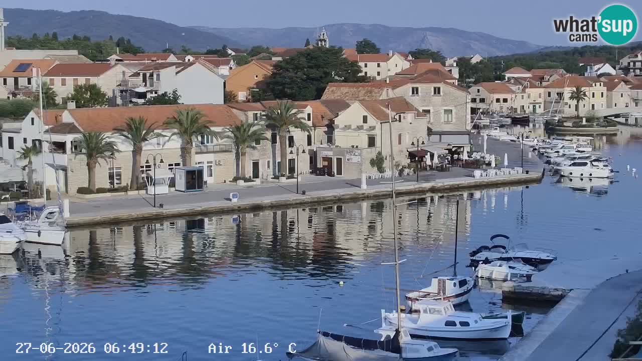 Web kamera Hvar Vrboska marina | otok Hvar | Dalmacija