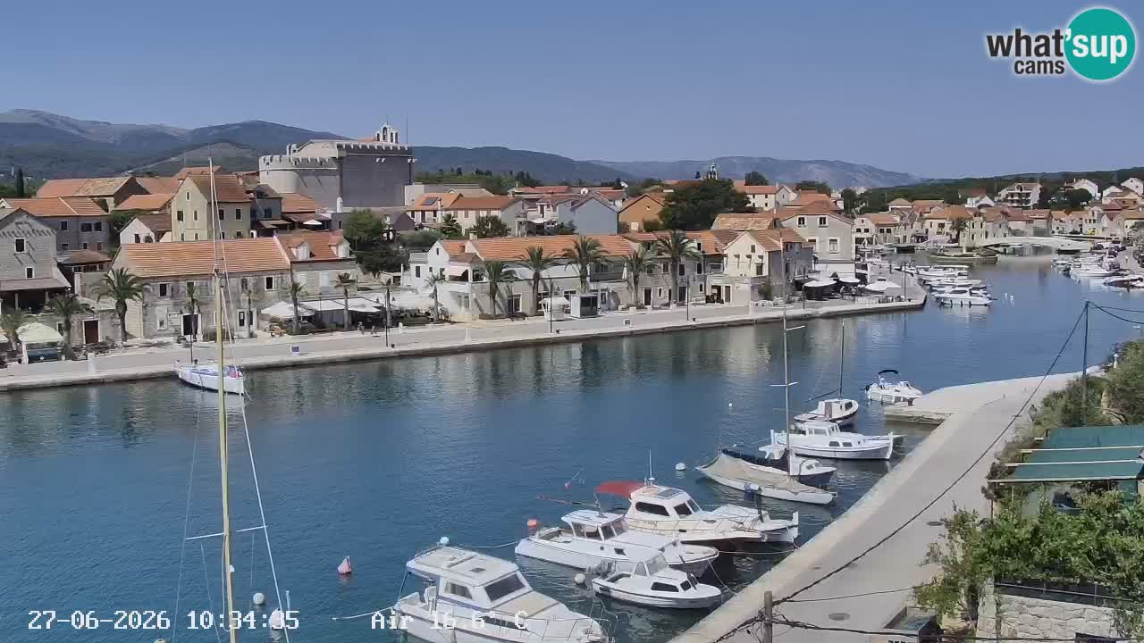 Livecam Vrboska marina | Hvar island | Dalmatia