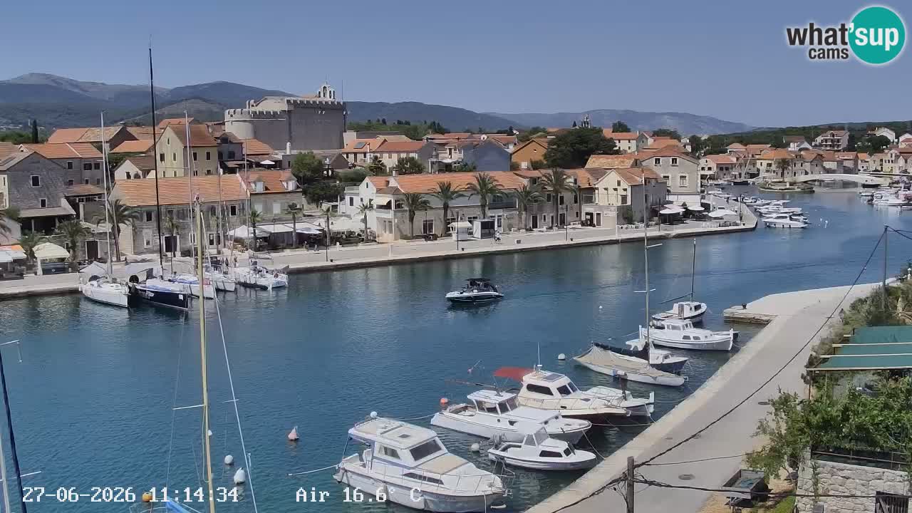 Web kamera Hvar Vrboska marina | otok Hvar | Dalmacija