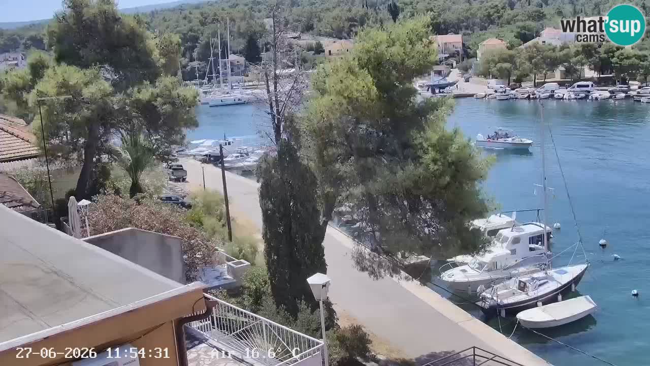 Webcam Hvar Vrboska marina | Dalmazia