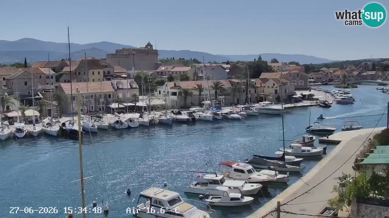 Livecam Vrboska marina | Hvar island | Dalmatia