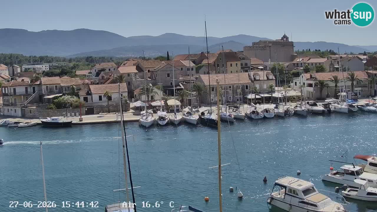 Webcam Hvar Vrboska marina | Dalmazia