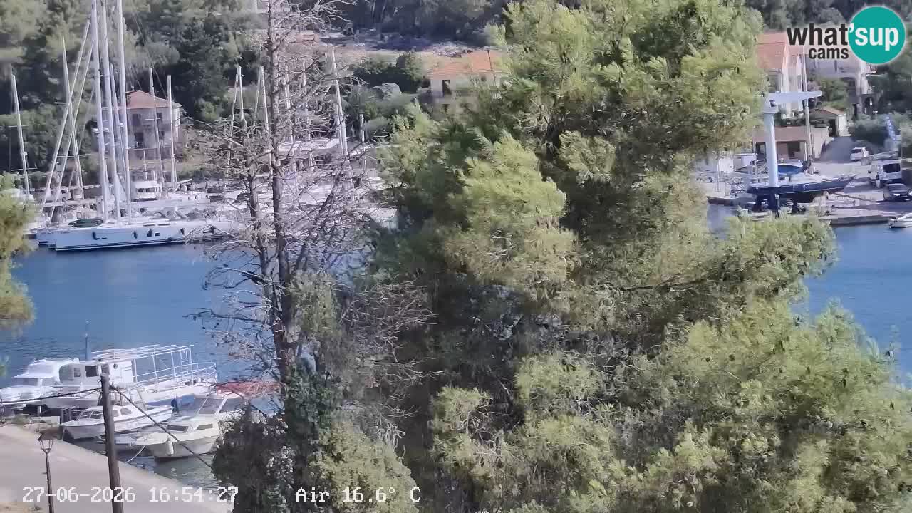 Webcam Vrboska marina | Hvar Insel | Dalmatien