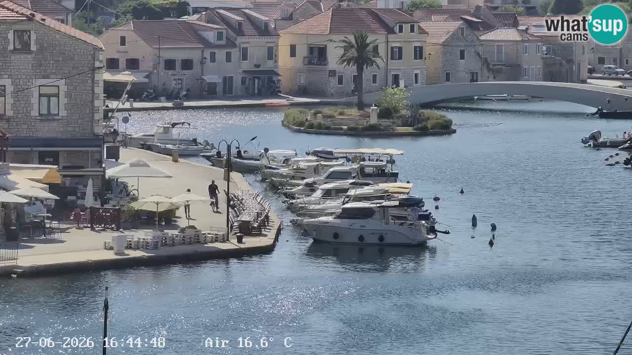 Livecam Vrboska marina | Hvar island | Dalmatia
