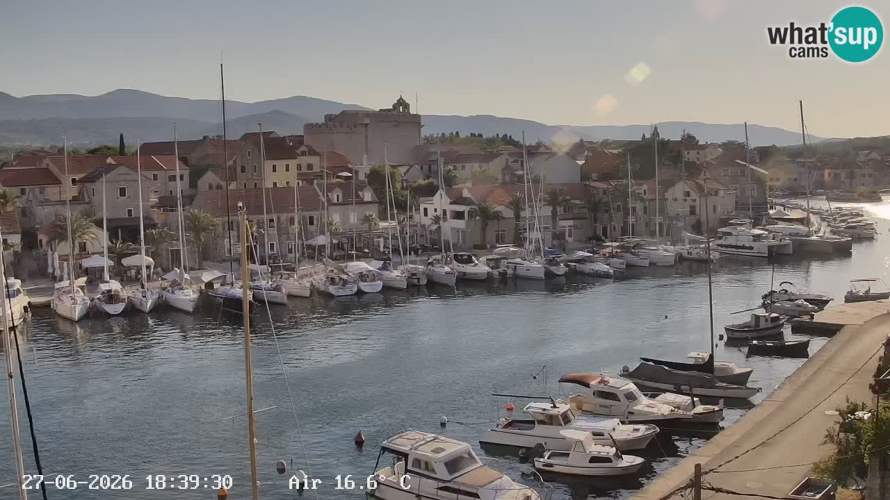 Livecam Vrboska marina | Hvar island | Dalmatia