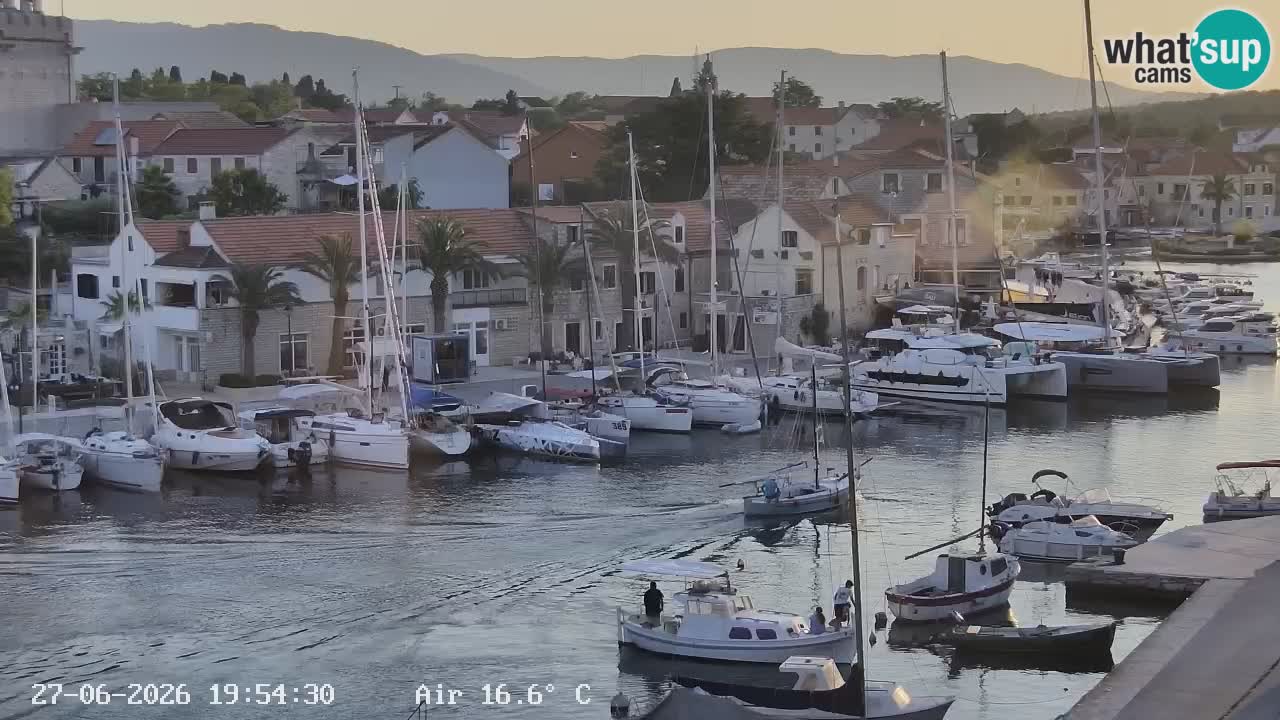 Webcam Hvar Vrboska marina | Dalmazia